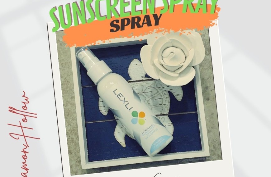 Lexli Sunscreen Spray With SPF 15