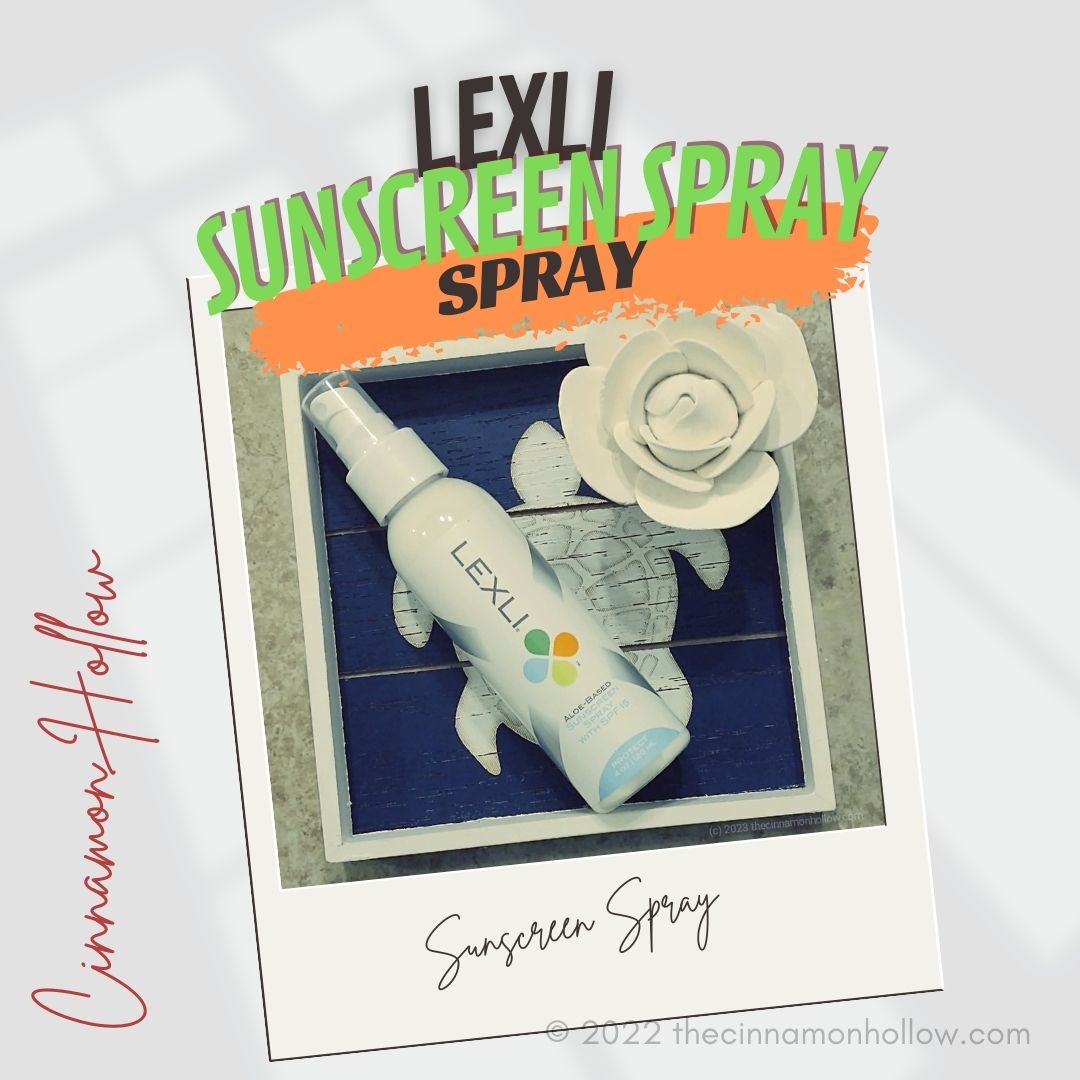 Lexli Sunscreen Spray With SPF 15