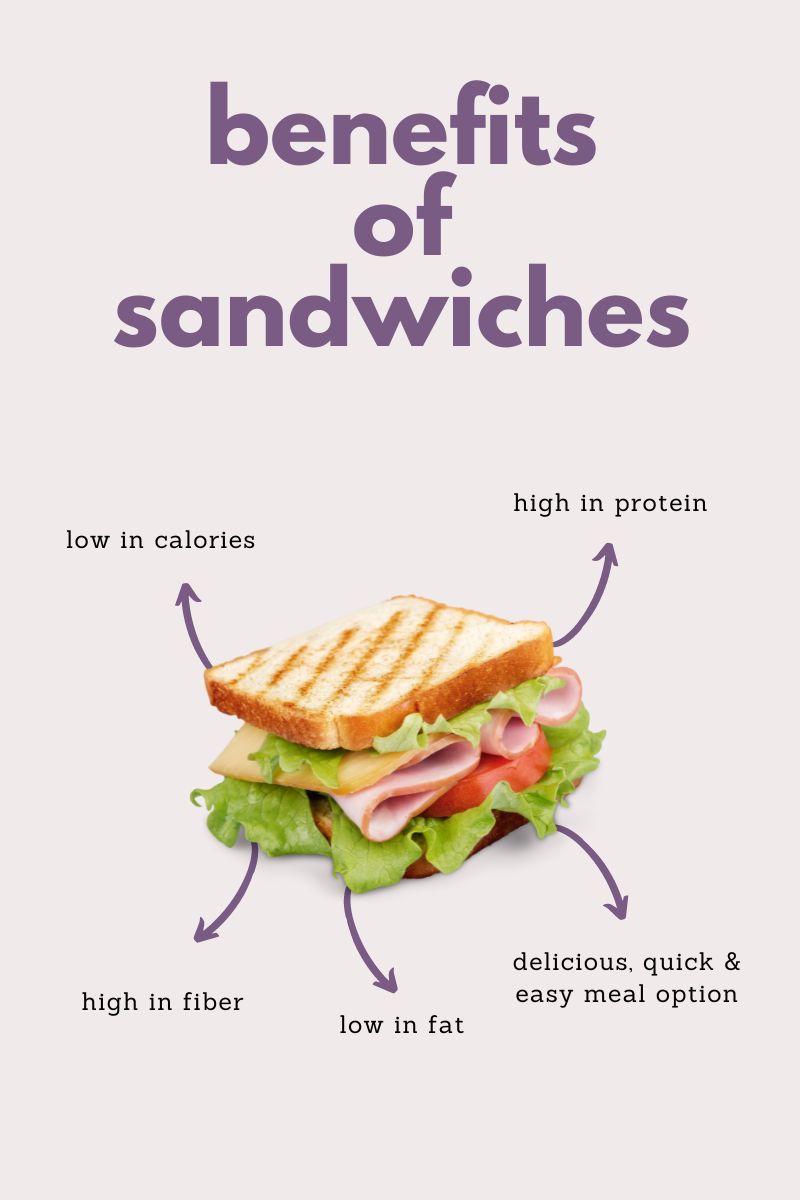 benefits of sandwiches