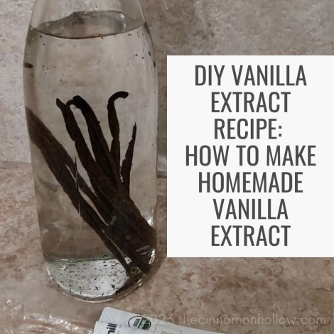 DIY Vanilla Extract Recipe