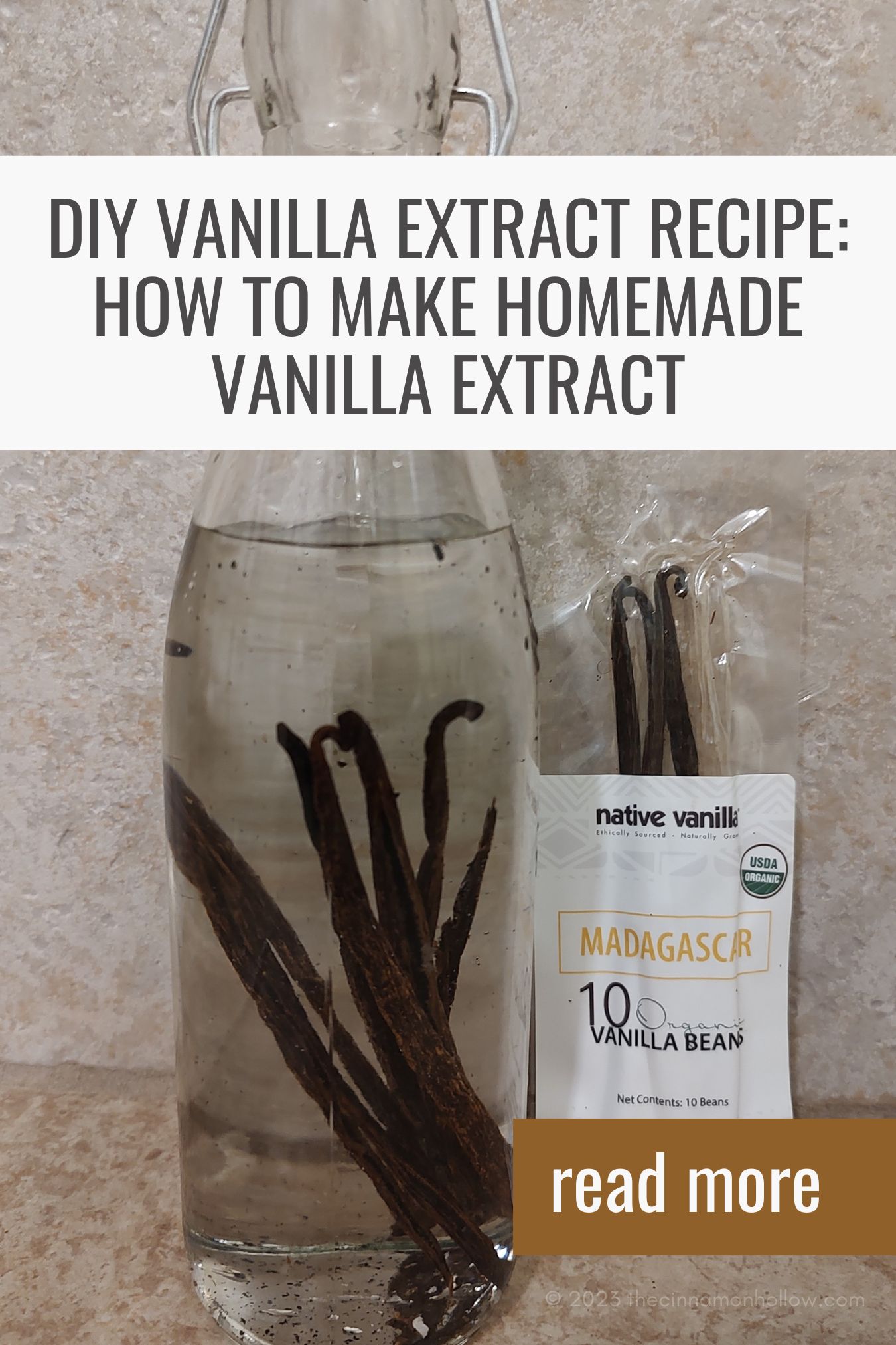 Homemade Vanilla Extract Recipe - How to Make Vanilla Extract