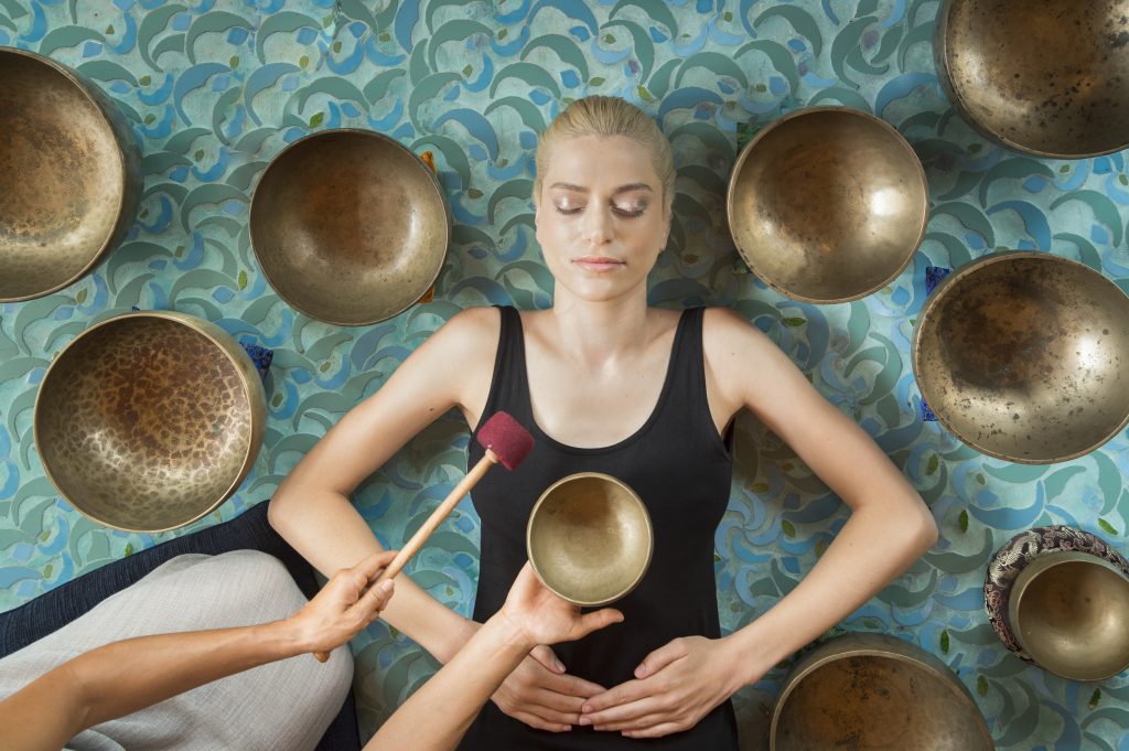 holistic activity tibetan singing bowl therapy