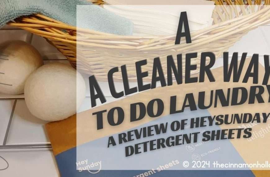 HeySunday Laundry Detergent Sheets Review