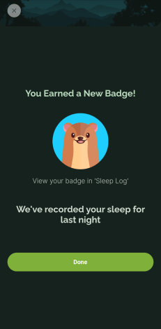Stellar Sleep App New Badge
