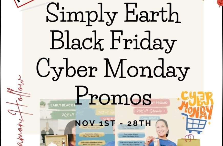 Simply Earth Black Friday Cyber Monday Promos