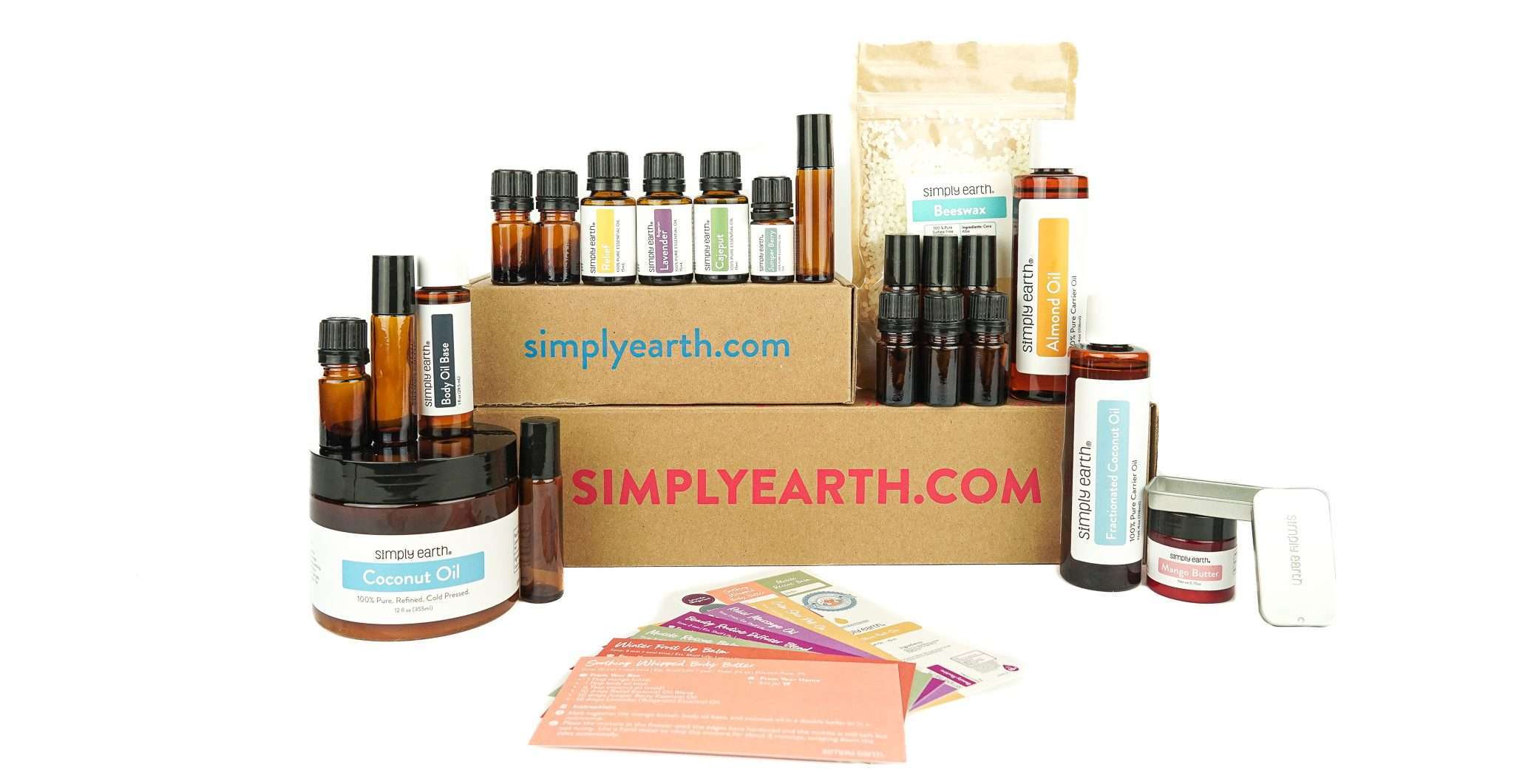 Simply Earth January Recipe Box: Nourish Your Skin