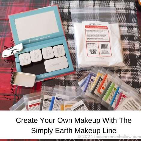 Simply Earth Makeup Line: Create Your Own Makeup - DIY mineral makeup