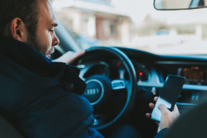 Multitasking While Driving - distracted driving