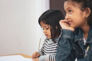 child studying: encourage your child to study