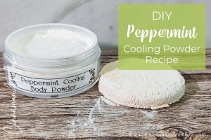 DIY Peppermint Cooling Powder Recipe