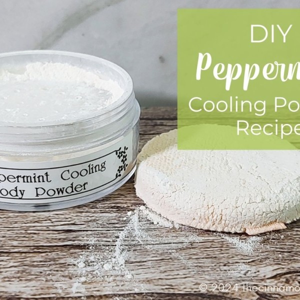 DIY Peppermint Cooling Powder Recipe