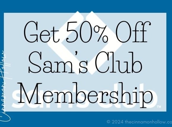 Sam's Club Membership Discount - Save 50%
