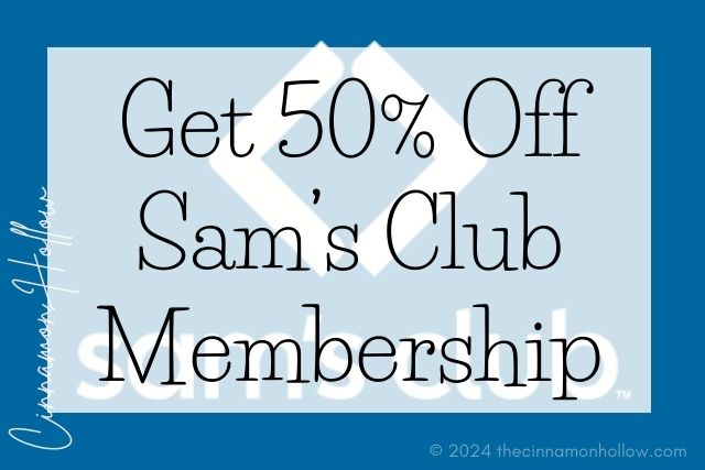 Sam's Club Membership Discount - Save 50%