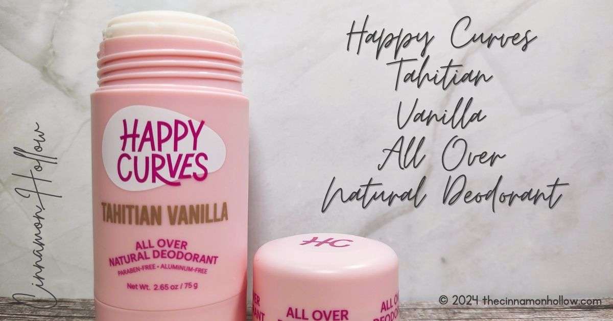 Happy Curves All Over Natural Deodorant | Tahitian Vanilla