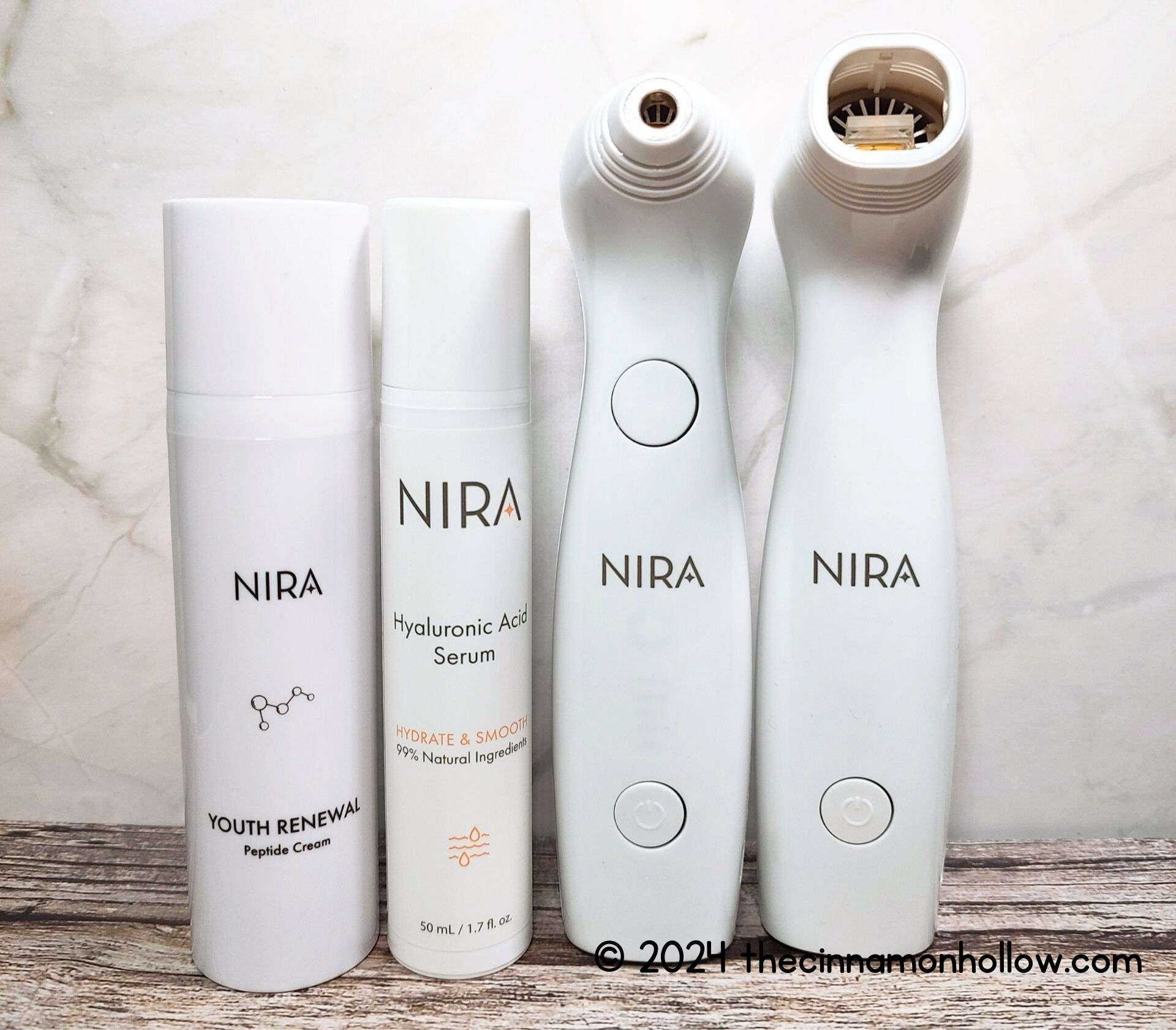 My NIRA Skincare Products