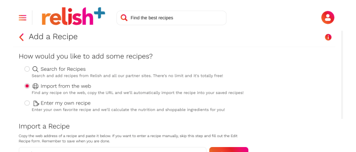 Save Recipes From Anywhere With Relish+