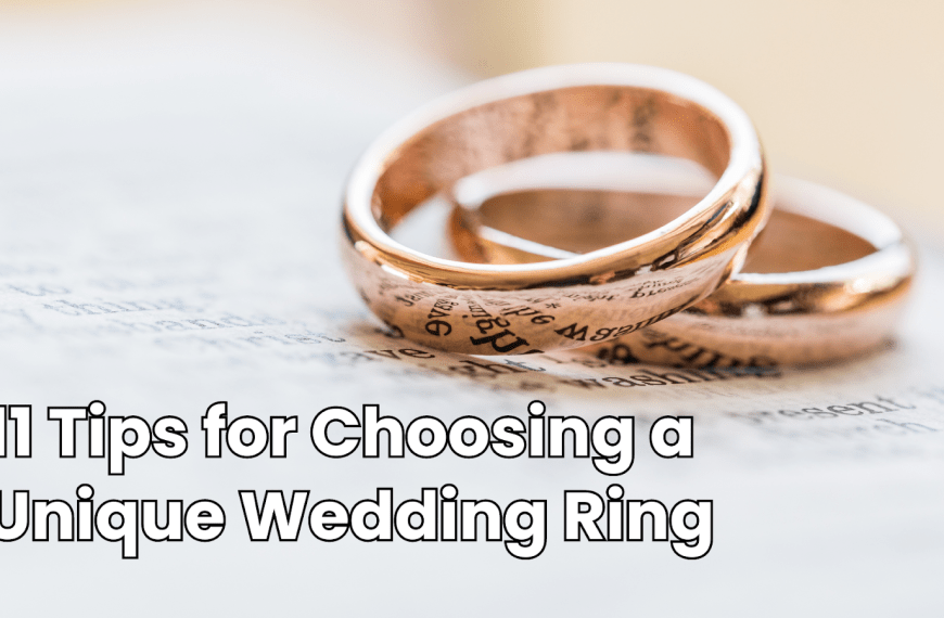 choosing a unique wedding ring