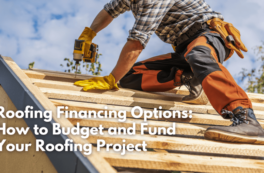 roofing financing options