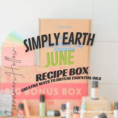 Simply Earth June Recipe Box | Creative Ways To Diffuse Essential Oils