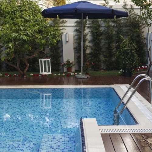 backyard pool