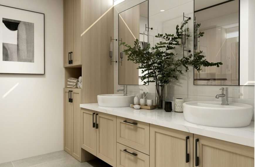 dated bathroom