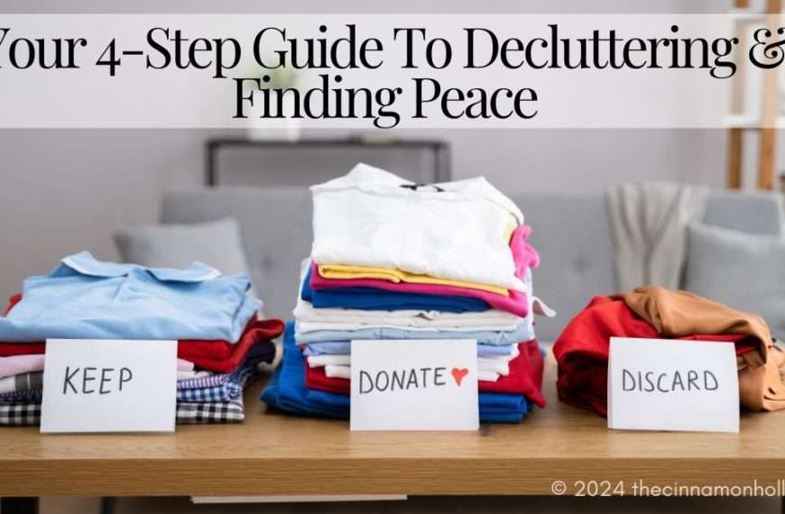 decluttering