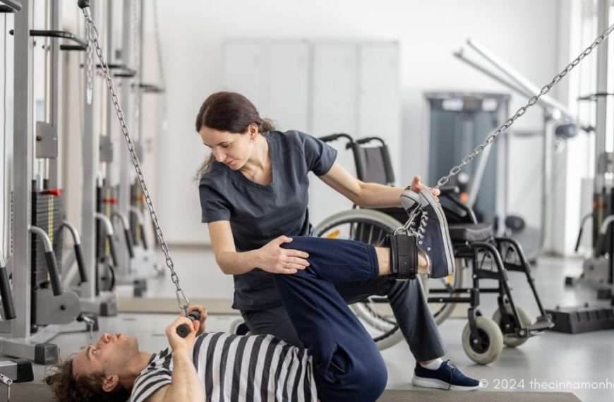 Physical Therapy In Orthopedic Center Rehabilitation
