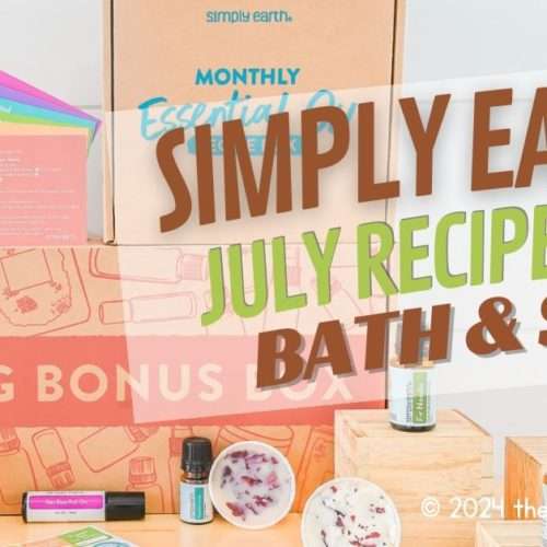 Simply Earth July Recipe Box