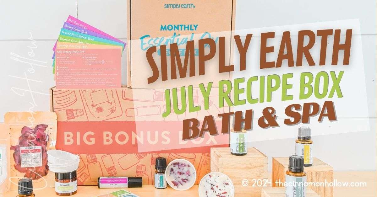 Simply Earth July Recipe Box