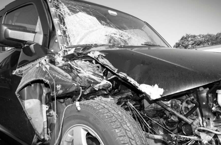 totaled car