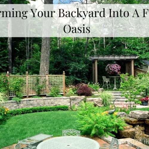 backyard oasis