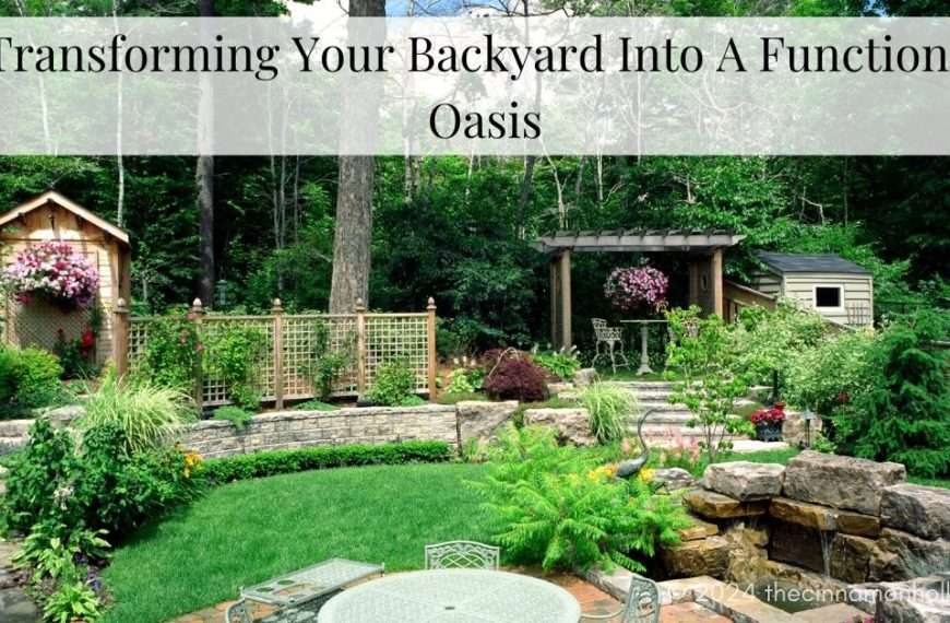 backyard oasis