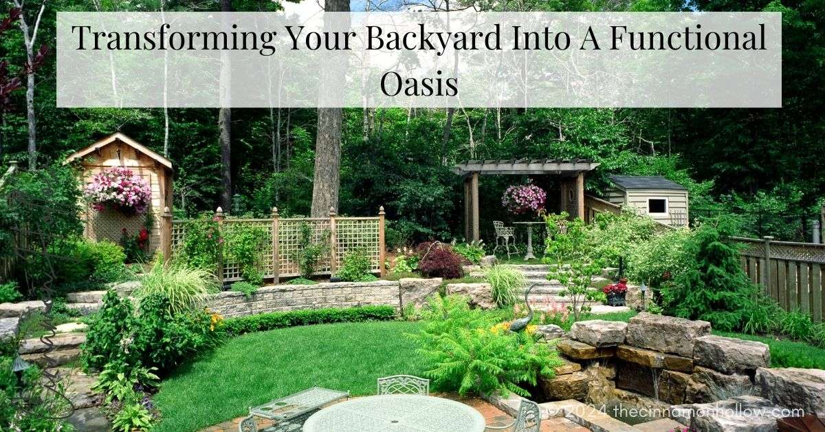 backyard oasis