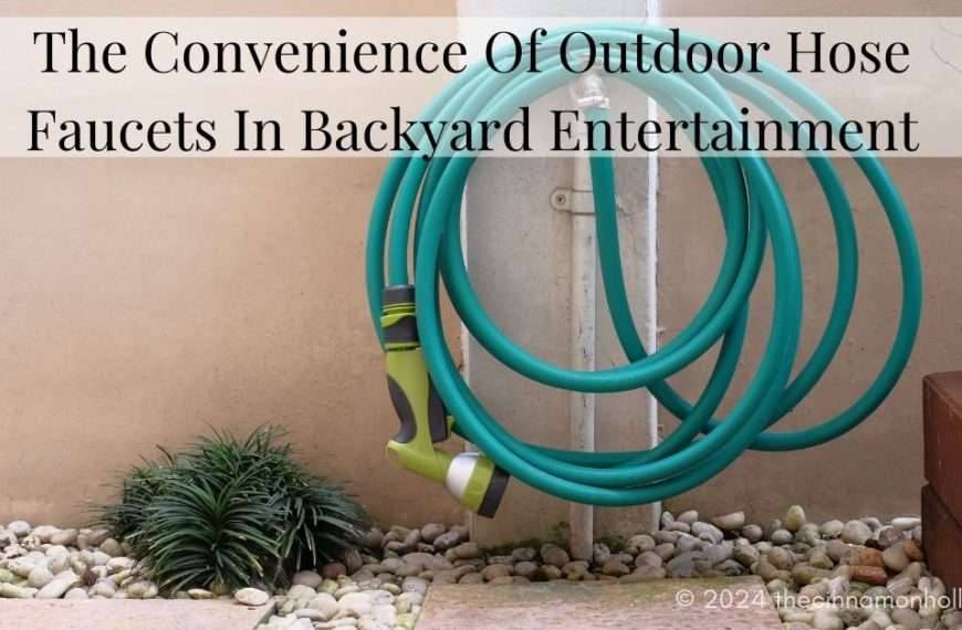 outdoor hose faucets