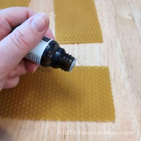 Making Simply Earth DIY Beeswax Candles