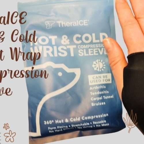 TheraICE Wrist Wrap Compression Sleeve