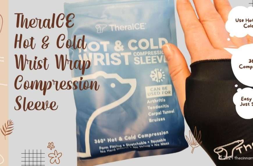 TheraICE Wrist Wrap Compression Sleeve