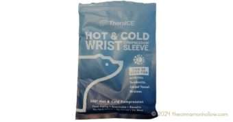 TheraICE Wrist Wrap Compression Sleeve Package