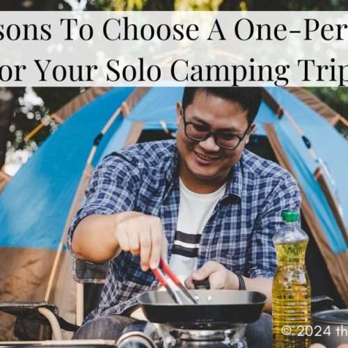 one-person tent for solo camping