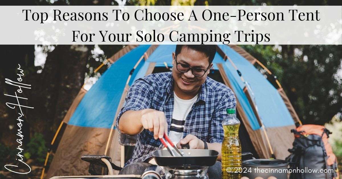 one-person tent for solo camping