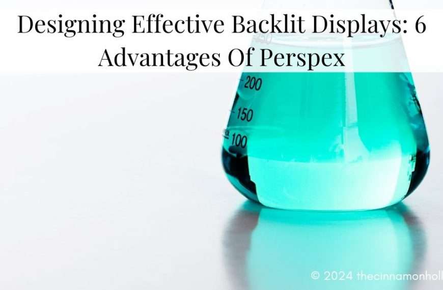 perspex backlit displays