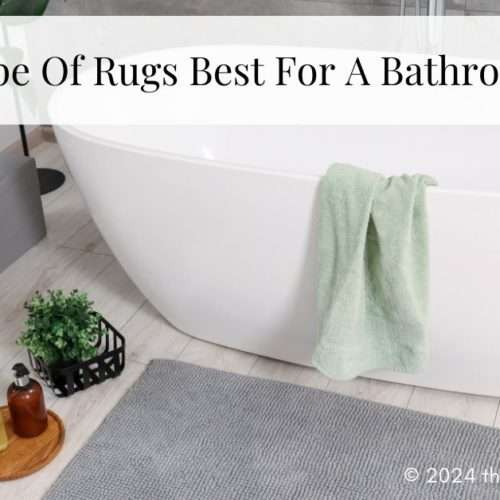 rugs best for a bathroom