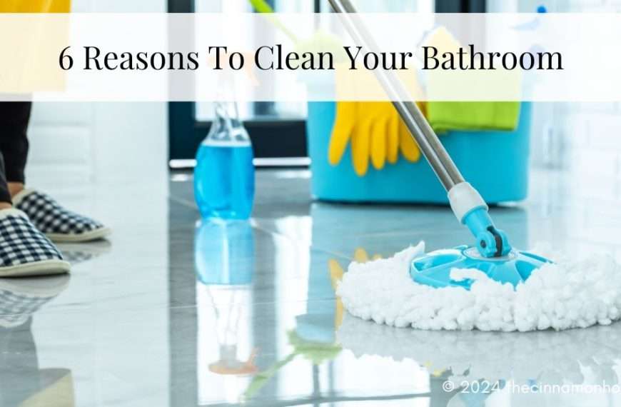 6 Reasons To Clean Your Bathroom