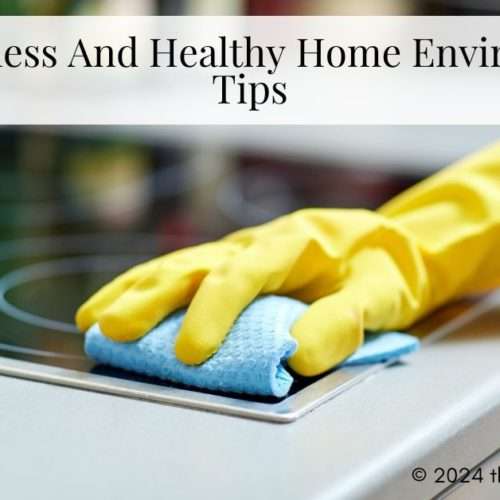 cleaning home tips and healthy home environment tips
