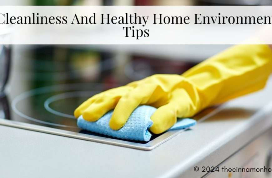 cleaning home tips and healthy home environment tips