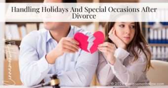 Handling holidays and special occasions after divorce