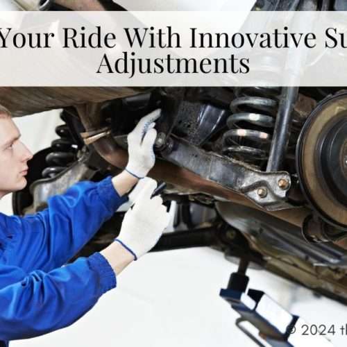 suspension adjustments