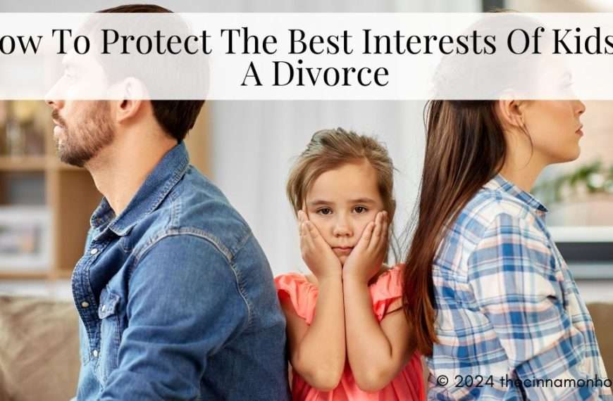 best interest of kids in a divorce