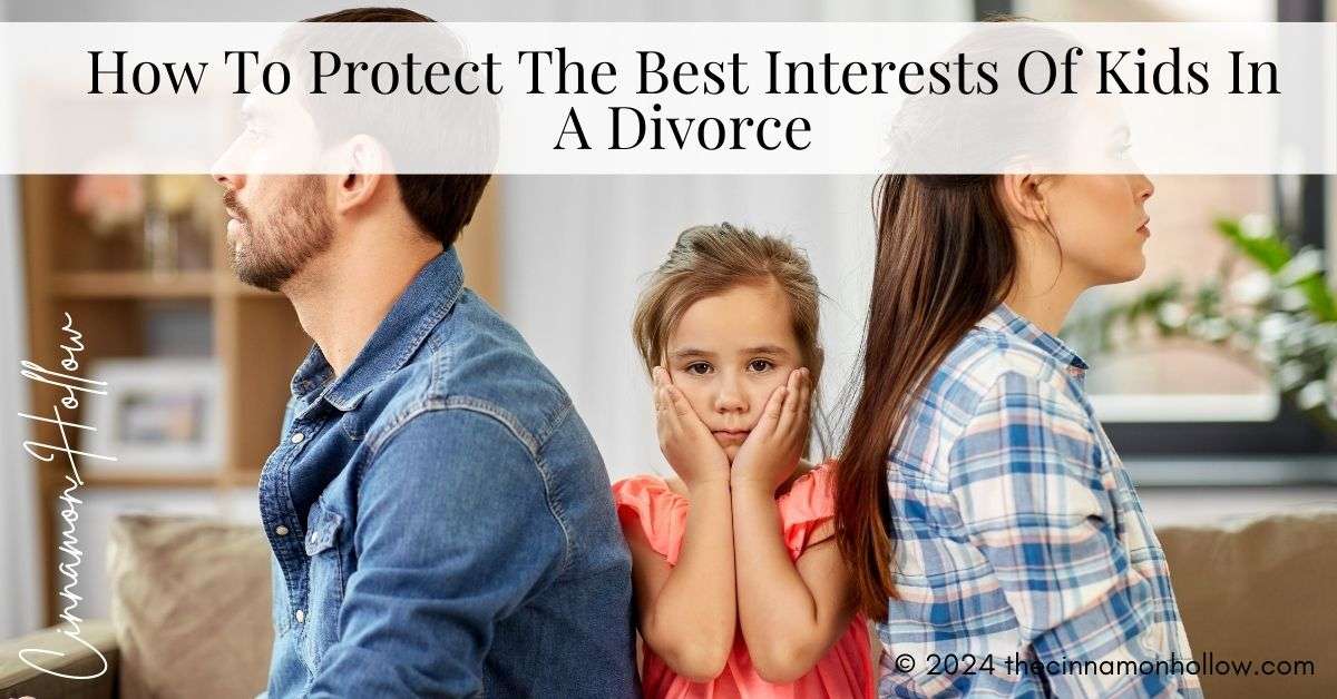 best interest of kids in a divorce