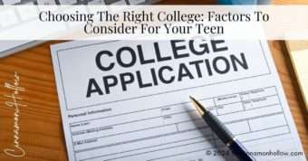 choosing the right college